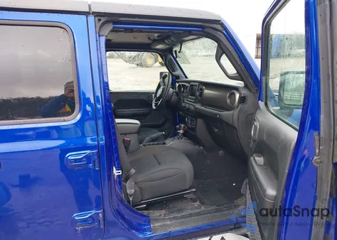 2020 Jeep Wrangler Unlimited Sport S 4X4 из США, поврежденный, VIN 1C4HJXDN9LW330770